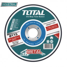 Disc abarziv, debitare metale, 115mm, Total uz Industrial, TAC2211151