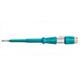 Creion de tensiune tester 140mm curent continuu AC 100-500V Total Tools THT291408
