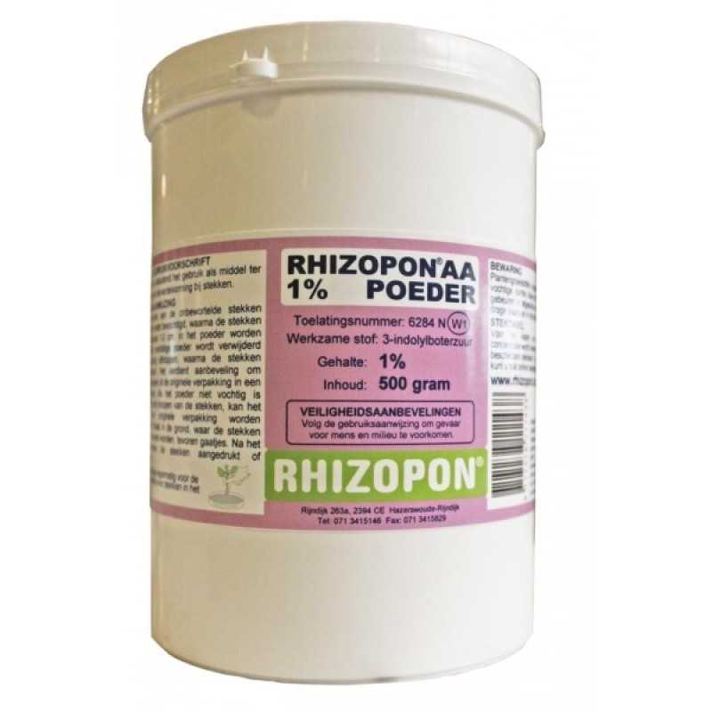 Rhizopon AA Pudra 1% pentru formarea radacinilor la butasi 500g TRICHODERMA