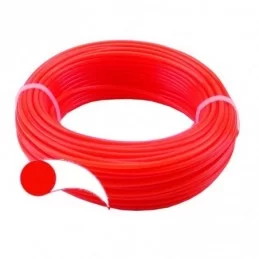 Fir motocoasa trimmer, profil rotund, 2mmx15m, DSH, 253355