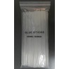 Batoane silicon transparent 1kg, 7mm, 90buc, 27cm