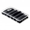 Set tub varnis 100 buc x 100mm Ø 1.5-13mm negru NAR0833