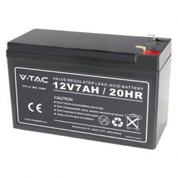 Acumulator gel plumb 12V, 7Ah, V-Tac, SKU-23467