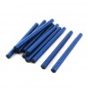 Set 10 batoane silicon albastru cu sclipici 7mm 20cm