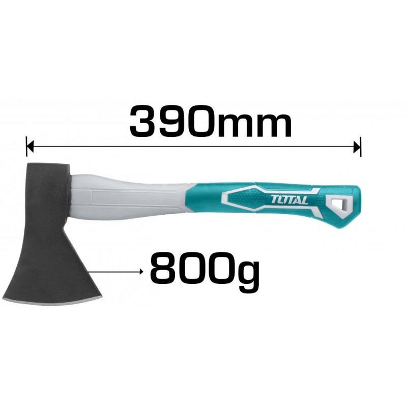 Toporisca maner fibra de sticla 800g Total Tools THT788006
